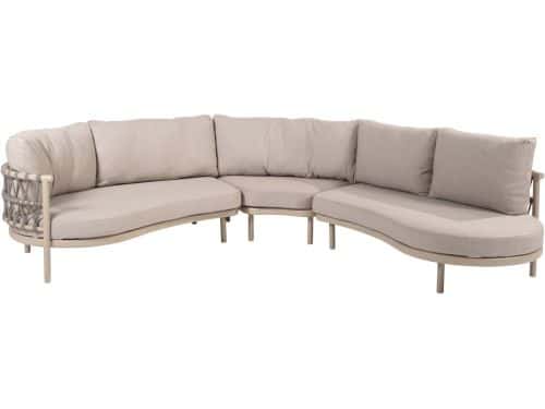 Piacenza loungeset 2-delig latte 4 Seasons Outdoor