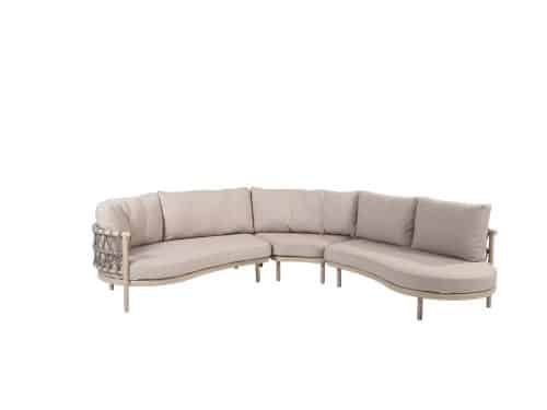 Piacenza loungeset 2-delig latte