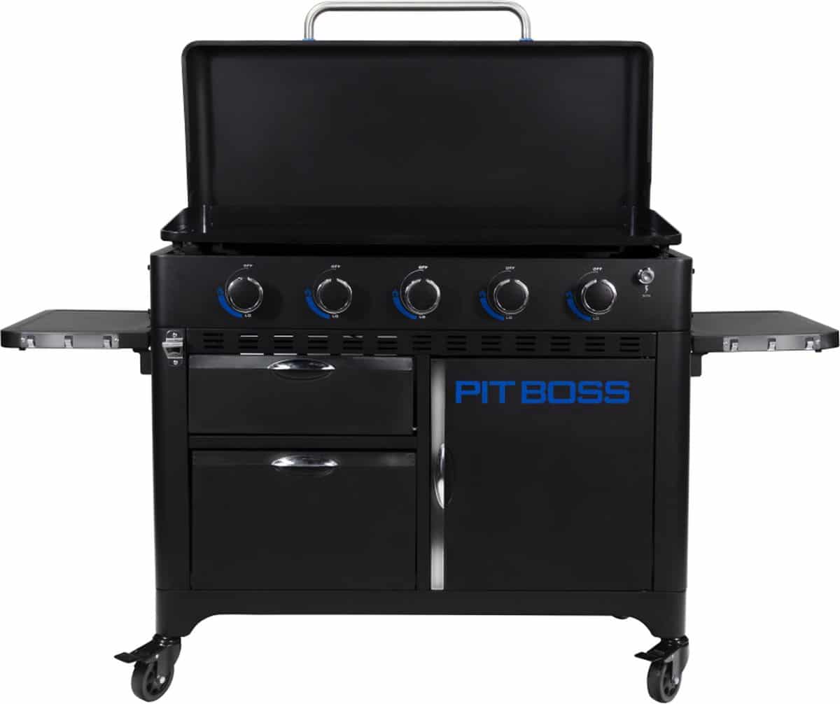 pit boss ultimate plancha 5 burner met onderstel