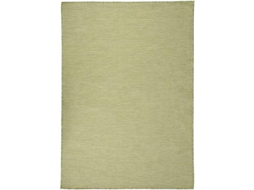 Platgeweven Buitenkleed 200x280 cm Groen - Waterbestendig Tuinkleed
