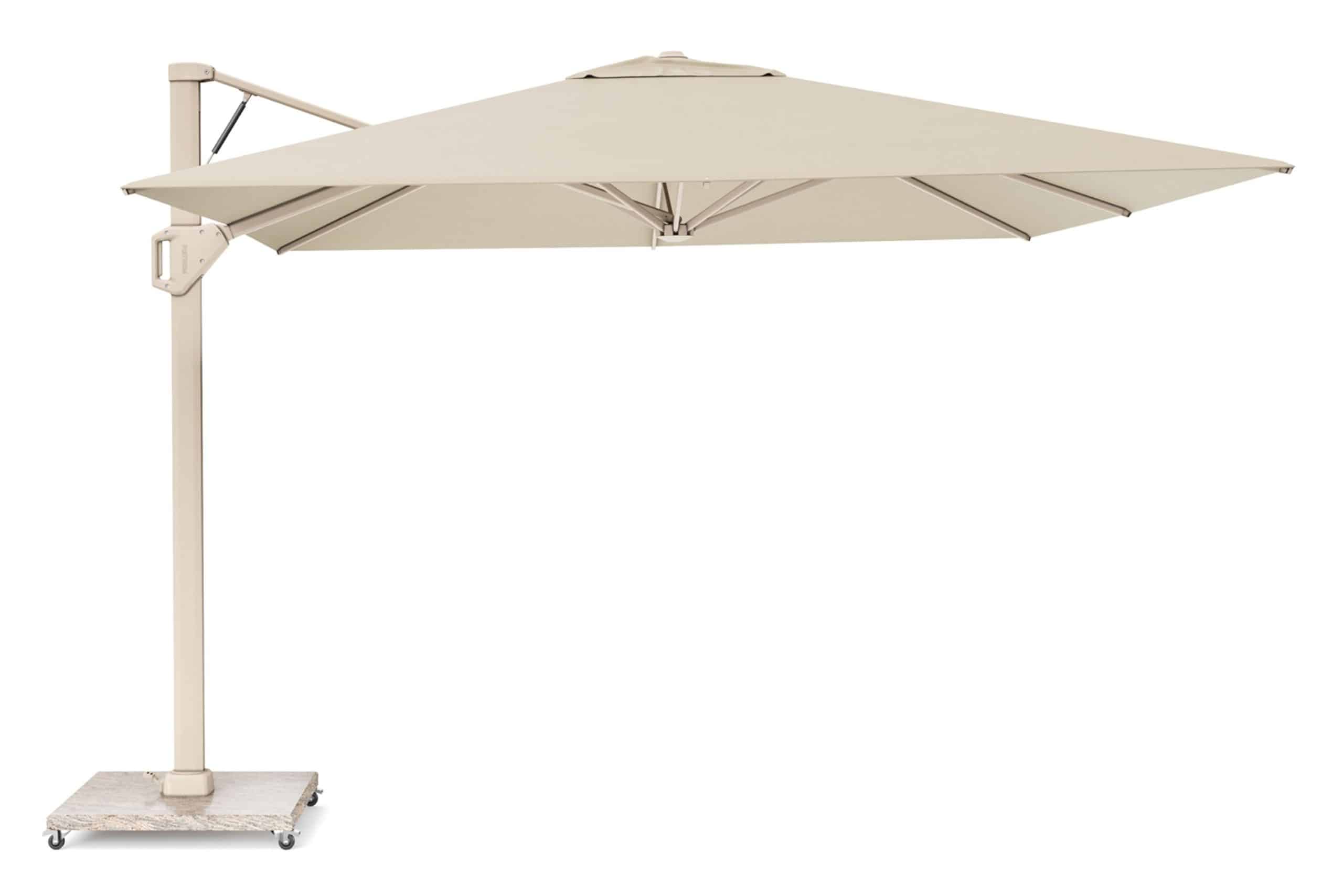 platinum beaufort premium zweefparasol 3.2×3.2m (excl.voet)