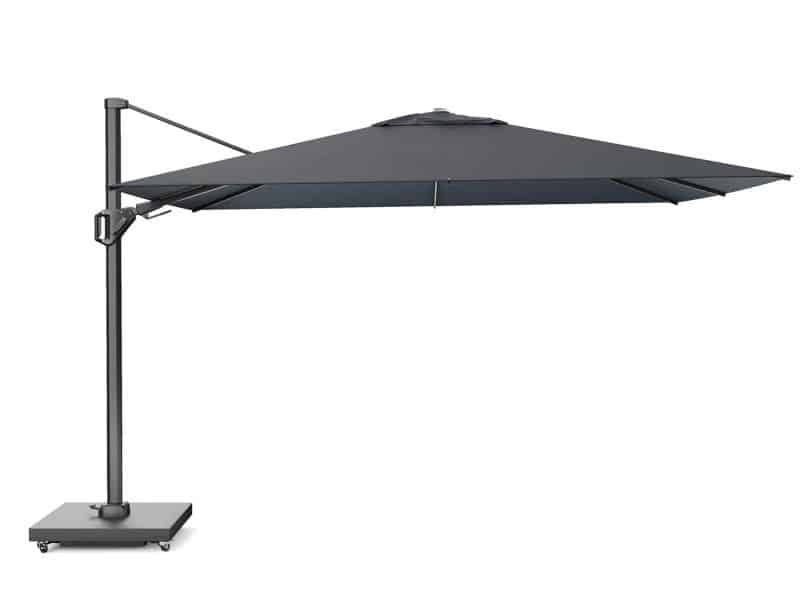 Platinum Challenger zweefparasol 2.6x3.5m T2 premium (excl. voet) faded black