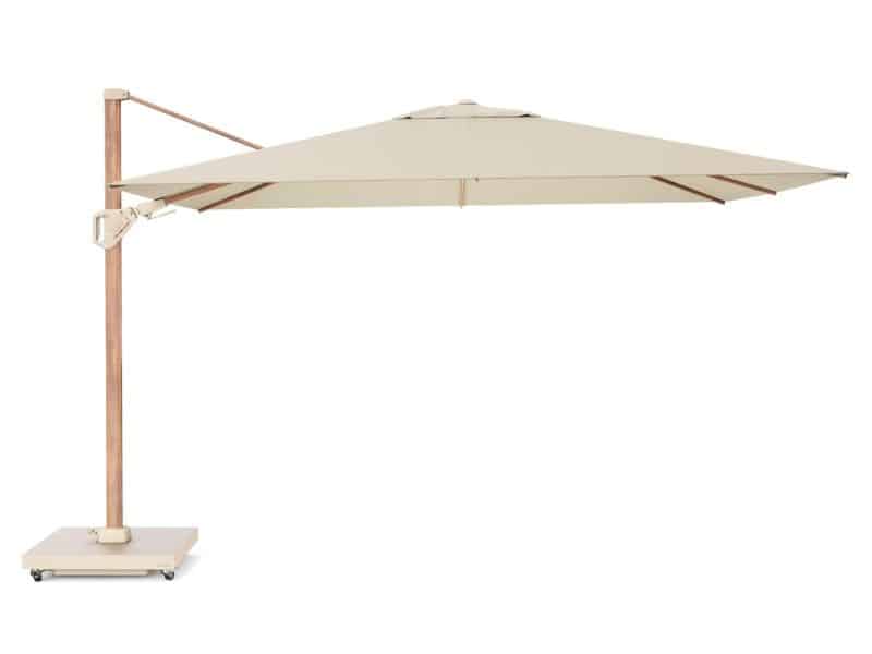 Platinum Challenger zweefparasol 2.6x3.5m T2 premium (excl.voet) champagne