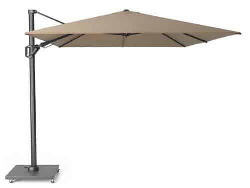 Platinum Challenger zweefparasol 3.5x2.6 m T2 (excl. voet) Taupe