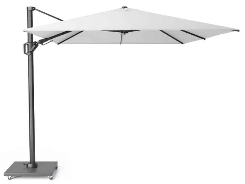 Platinum Challenger zweefparasol 3.5x2.6 m T2 (excl. voet) Wit