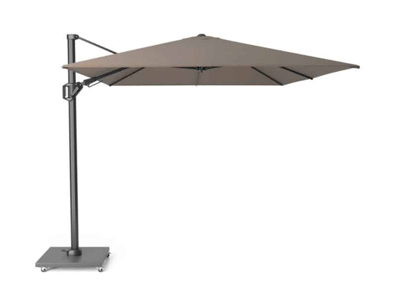 Platinum Challenger zweefparasol 3.5x2.6m T2 premium (excl. voet) havana