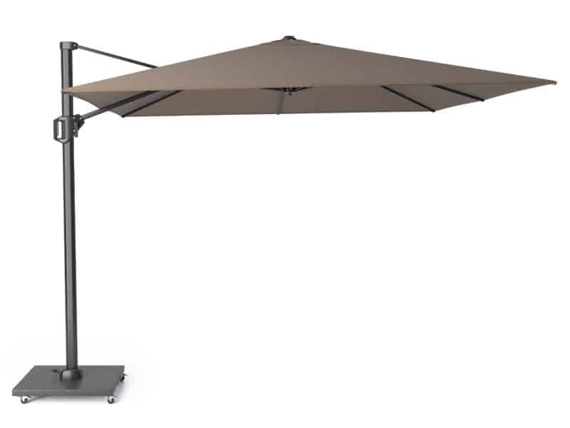 Platinum Challenger zweefparasol 3x3m T1 premium (excl. voet) Havana