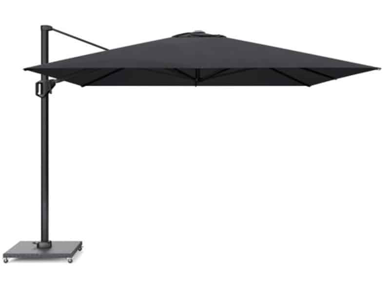 Platinum Challenger zweefparasol 3x3m T1 premium (excl. voet) Jet Black