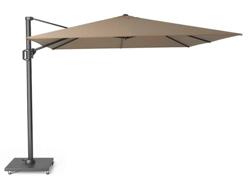 Platinum Challenger zweefparasol 3x3m T1 premium (excl. voet) Taupe