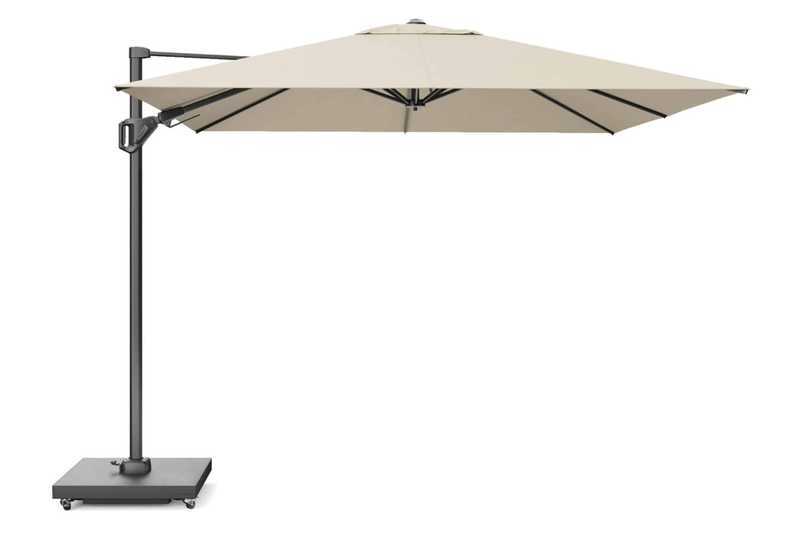 platinum challenger zweefparasol 3x3m t2 premium (excl. voet) champagne