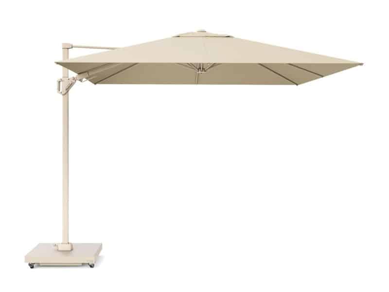 Platinum Challenger zweefparasol 3x3m T2 premium (excl. voet) champagne