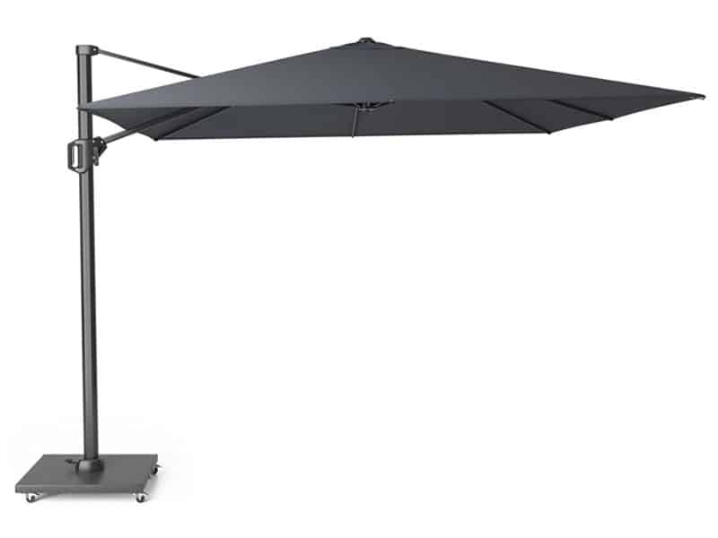 Platinum Challenger zweefparasol 4x3m T1 (excl. voet) faded black