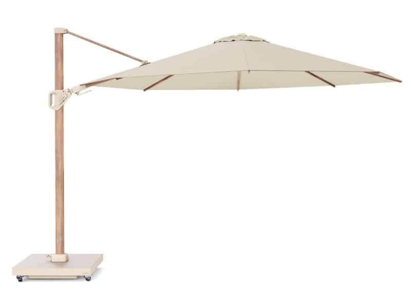 Platinum Challenger zweefparasol Ø3.5m T2 premium (excl. voet) champagne