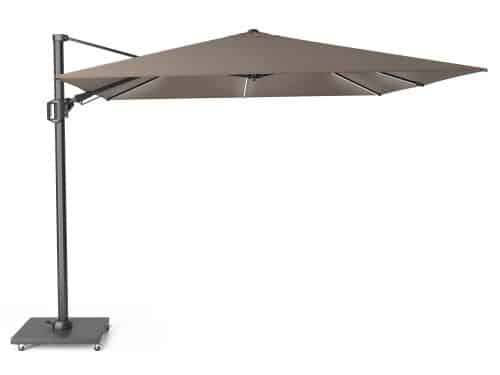 Platinum Challenger zweefparasol T2 Glow premium 3x3 havanna
