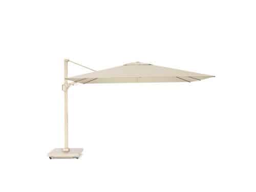 Platinum Challenger zweefparasol T2 Premium 2.6x3.5 champagne sand stone