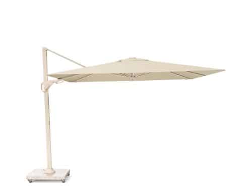 Platinum Nexus T2 zweefparasol 3 x 3 Champagne sandstone doek
