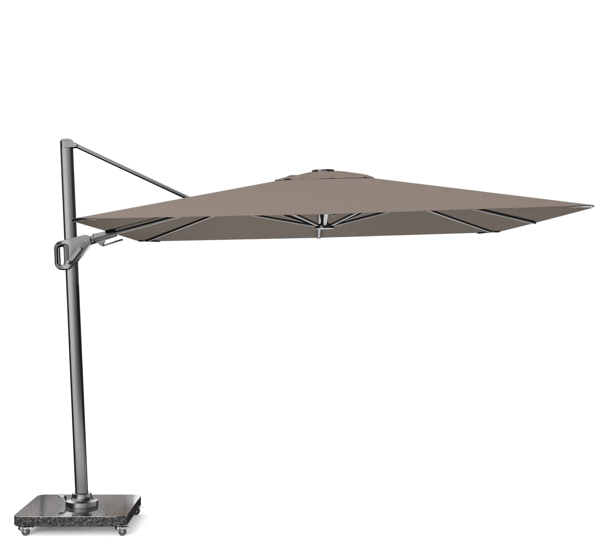 platinum nexus t2 zweefparasol premium 3 x 3 havana