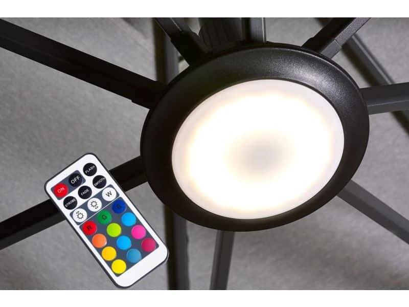 Platinum Parasol led multi colour light