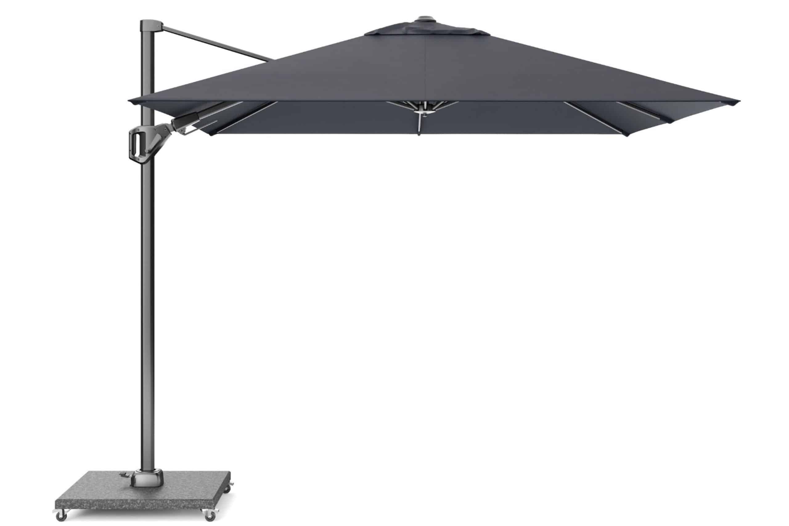platinum voyager t2 zweefparasol 270 cm x 270 cm faded black (excl.voet)