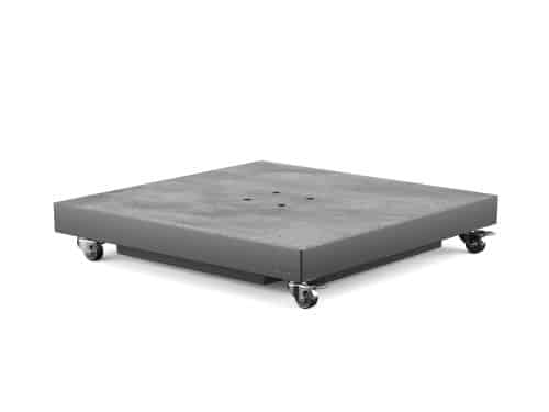 Platinumm Caramica vulbare parasolvoet antraciet 90kg