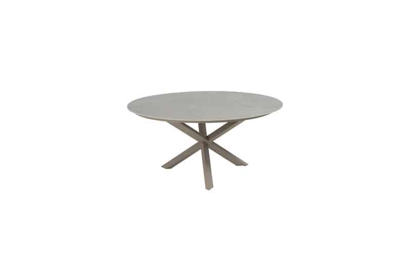 prado dining tafel latte keramiek rond dia. 160 cm taste taste