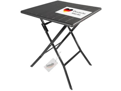 Praktische en stijlvolle klaptafel voor buiten en binnen