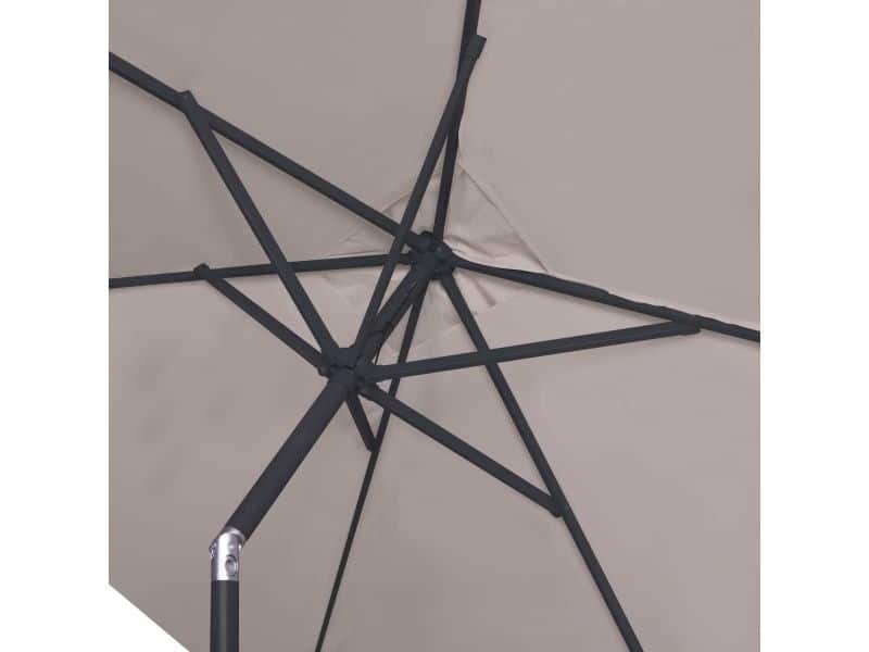 Premium Parasol Rapallo - Stokparasol - 200x300cm - Rechthoekige vorm