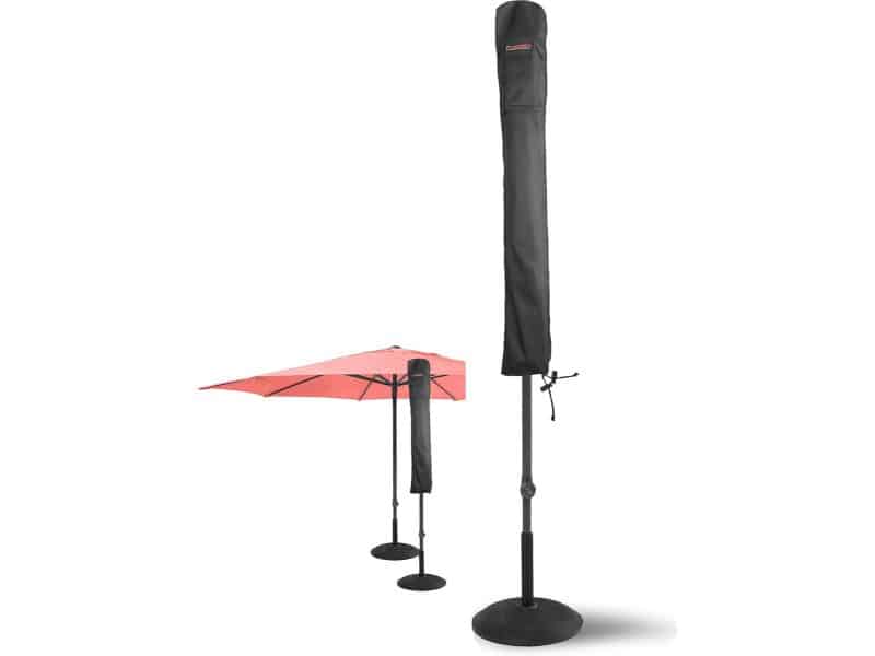 Premium parasolhoes met ventilatieopeningen en speciale coating voor ronde en