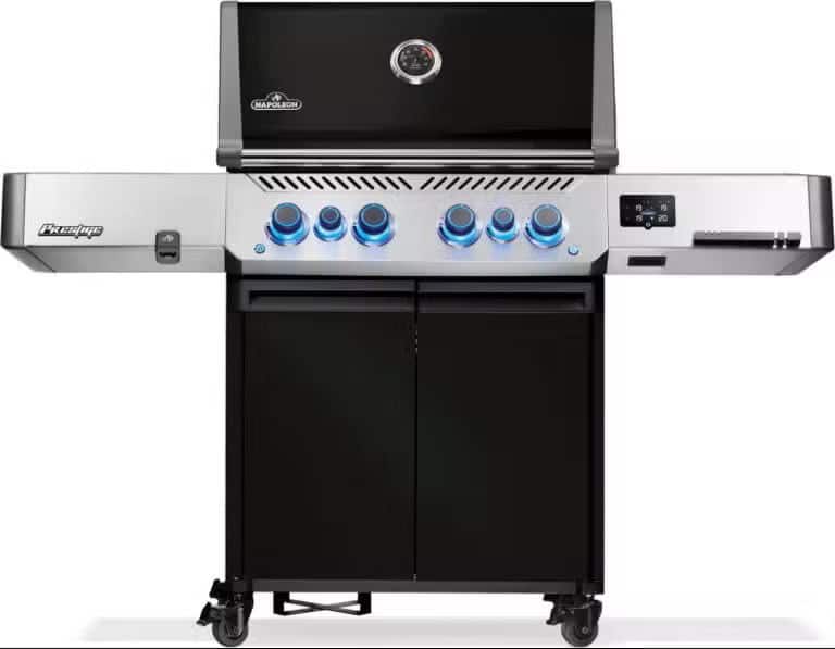 prestige 500 connected zwart barbecue napoleon grills napoleon grills