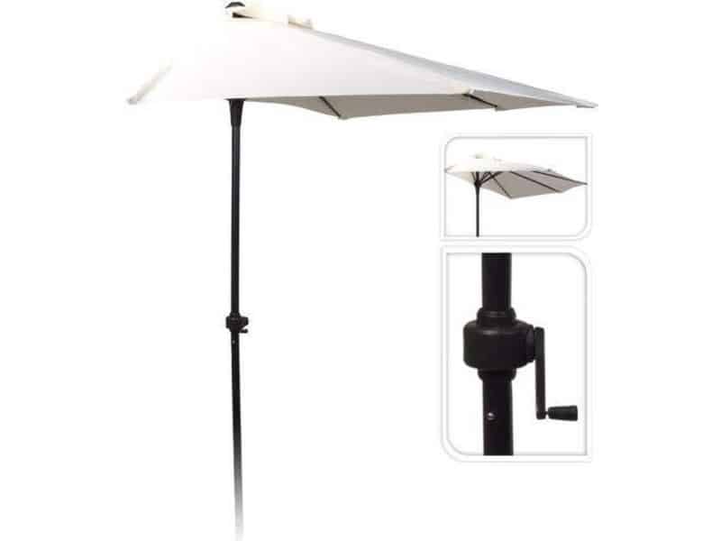 Pro Garden Parasol - Muurparasol - Half Rond - dia