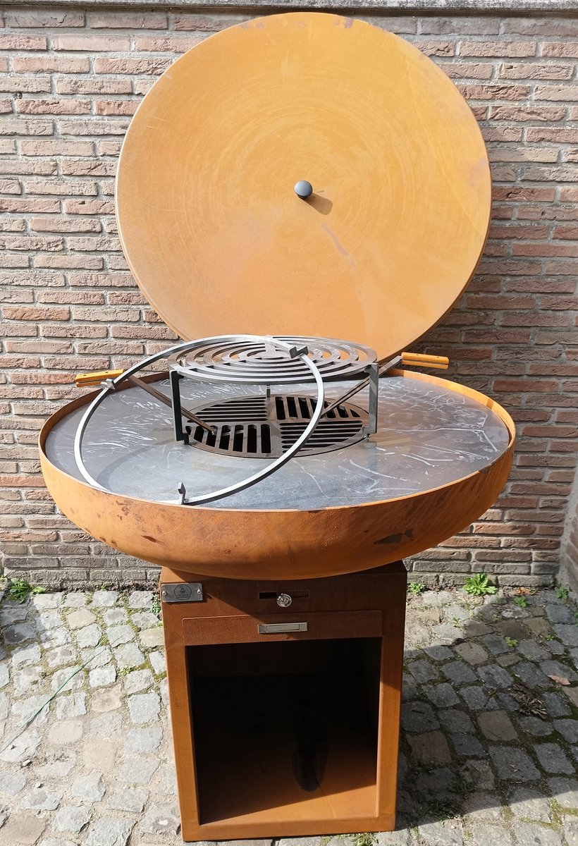 pro plancha bbq 100 cm 10 mm staal