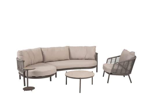 Puglia loungeset 4-delig terre