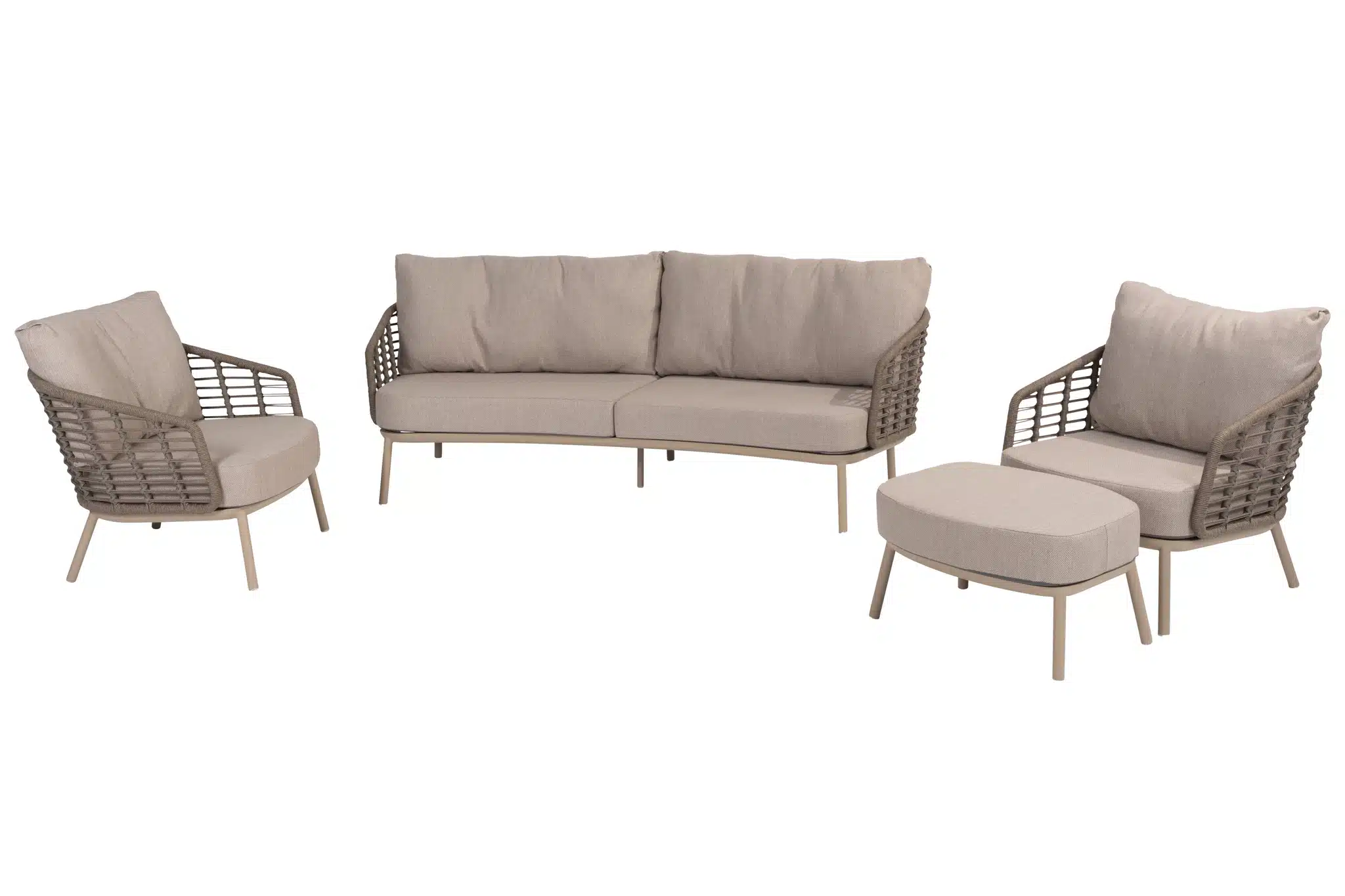 puglia loungeset incl. voetenbank