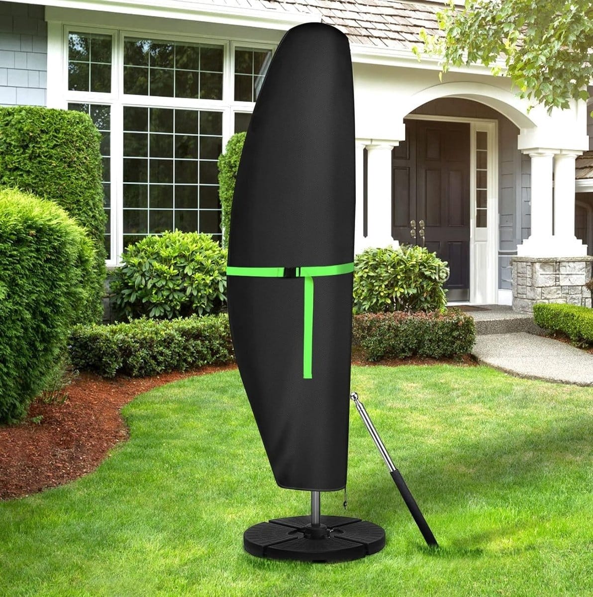 qpfo® parasolhoes voor zweefparasol waterdicht en uv bestendig hoes