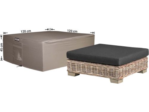 Raffles Covers Hocker hoes - 120 x 120 H: 45