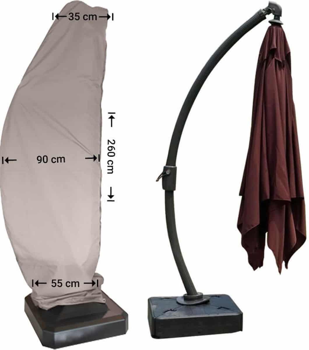 raffles covers parasolhoes voor zweefparasol hoog 260 cm