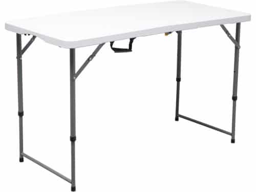 Rechthoekige Klaptafel met Verstelbare Poten 120x60 cm