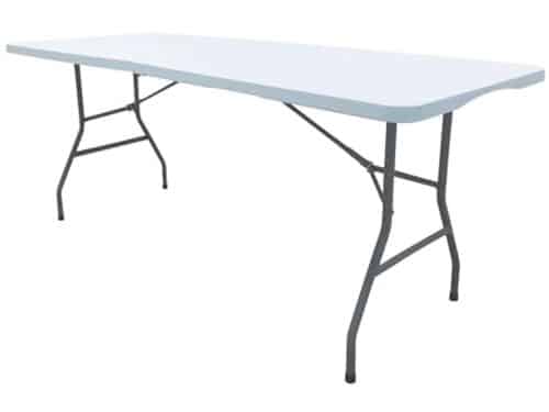 Rechthoekige klaptafel voor tuin, 180 x 75 x 74 cm