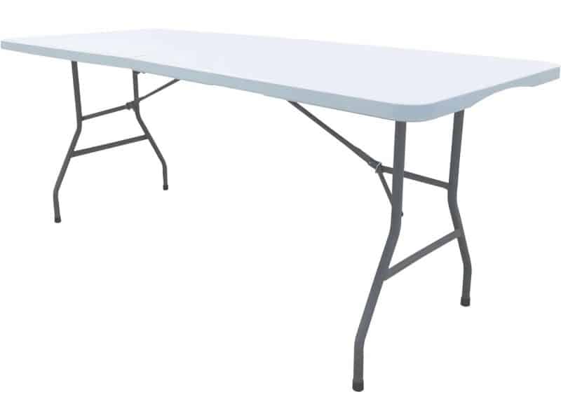 Rechthoekige klaptafel voor tuin, 180 x 75 x 74 cm