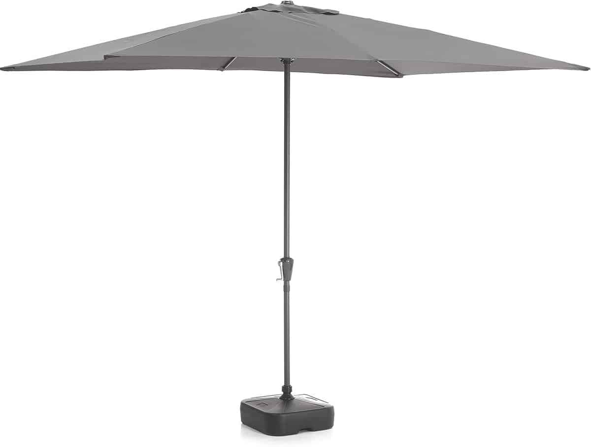 rechthoekige parasol 200×300 cm aluminium uv werend en waterafstotend