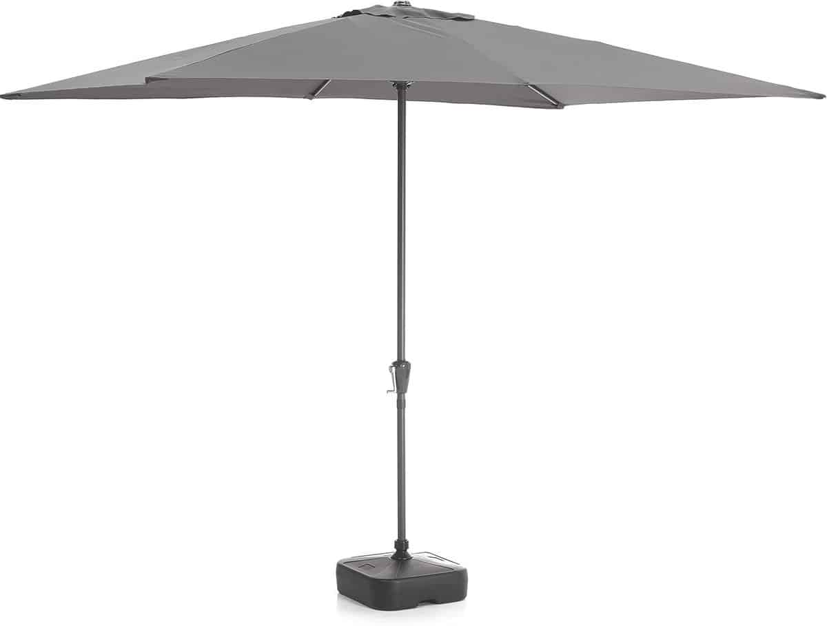 rechthoekige parasol 200×300 cm aluminium uv werend en waterafstotend