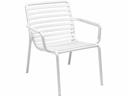 Relax Dining tuinstoel Doga | Kunststof | Bianco