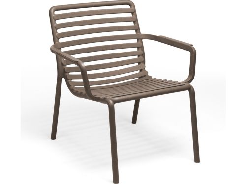 Relax Dining tuinstoel Doga | Kunststof | Tabacco