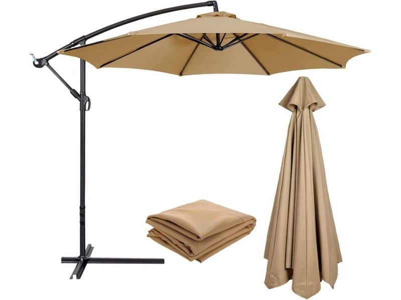 Reserve Parasolhoes 2,7m UV-bestendig en Waterdicht voor Tuin en Terras