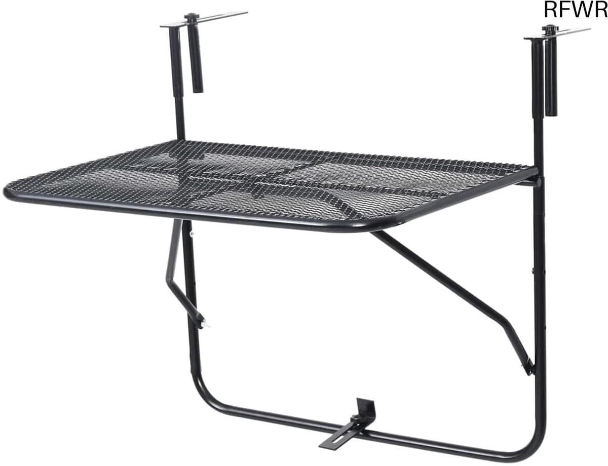 rfwr® balkonhangtafel wandklaptafel stabiele klaptafel robuust staal