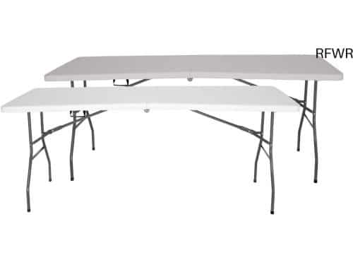 RFWR® Draagbare Klaptafels 180 cm - Set van 2 voor