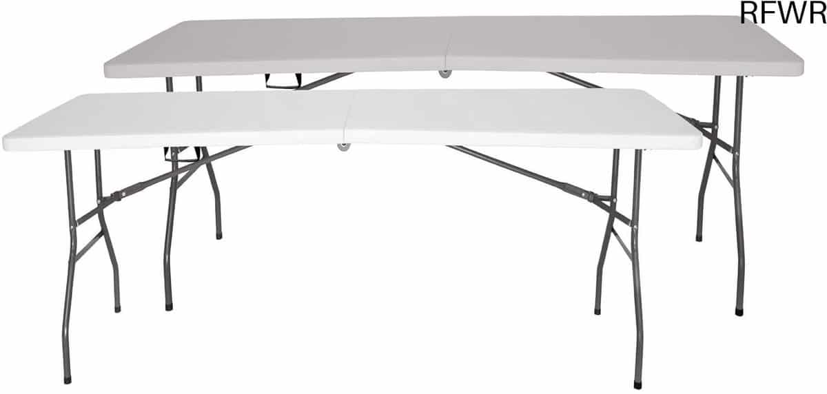 rfwr® draagbare klaptafels 180 cm set van 2 voor