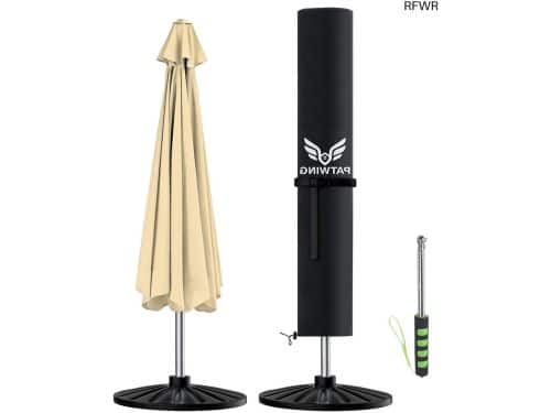 RFWR® Parasolhoes met Stang - Weerbestendige 600D Oxford Afdekking voor