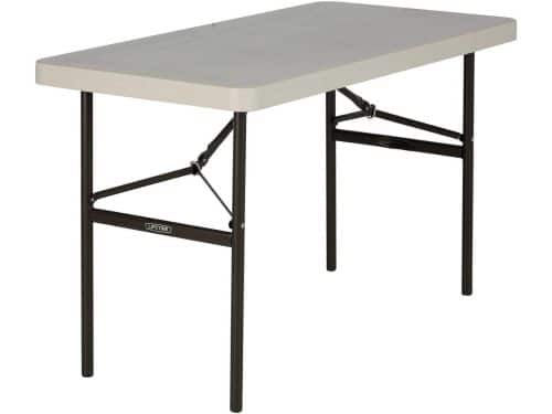 Robuuste 4-Voet Klaptafel voor Binnen en Buiten - 122 cm