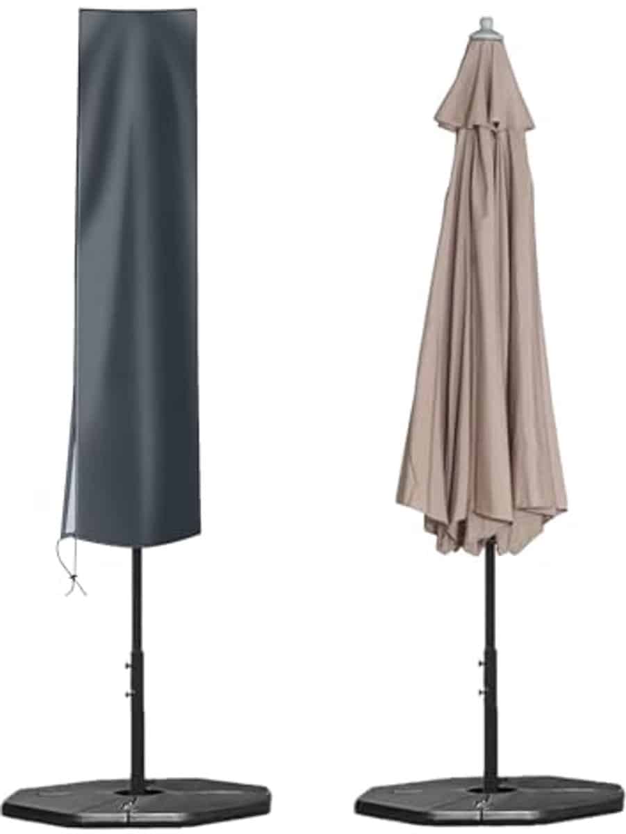 robuuste waterdichte parasolhoes voor tuinparasol 2 3 m, anti